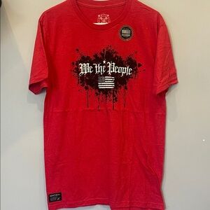 Men’s Red howitzer Graphic T-Shirt new medium -we the people